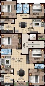 Project Image of 967.0 - 1303.0 Sq.ft 2 BHK Apartment for buy in Global Nectar