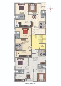 Project Image of 562.0 - 1124.0 Sq.ft 1 BHK Apartment for buy in JK Staar Home