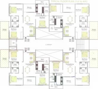 Project Image of 1135.0 - 1597.0 Sq.ft 2 BHK Apartment for buy in Pioneer Daffodils