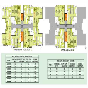 Project Image of 0.0 - 487.07 Sq.ft 1 BHK Apartment for buy in White Water Geeta Valley