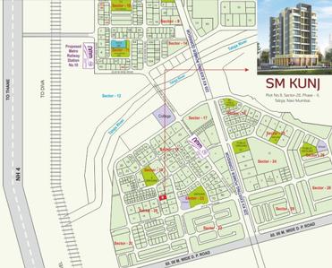 Project Image of 1008 Sq.ft 2 BHK Apartment / Flat for sale in Taloja for Rs. 6000000