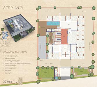 Project Image of 2124.0 - 2711.0 Sq.ft 3 BHK Apartment for buy in Serenity