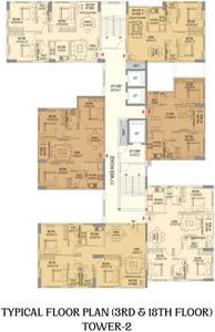 Project Image of 912.0 - 1475.0 Sq.ft 2 BHK Apartment for buy in Barsana Royale