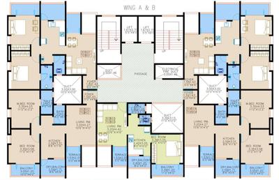 Project Image of 410.0 - 1580.0 Sq.ft 1 BHK Apartment for buy in Ambrosia Alley
