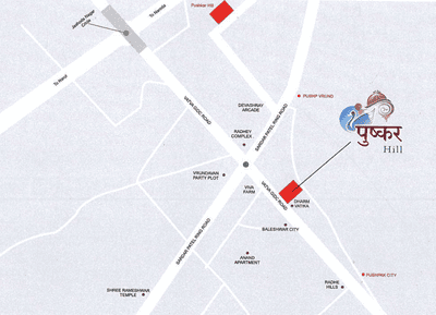 Project Image of 592.77 - 890.28 Sq.ft 2 BHK Apartment for buy in Shanti Pushkar Hill