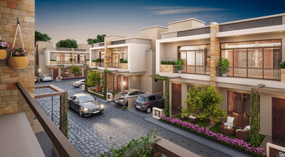 Project Image of 0.0 - 1300.0 Sq.ft 3 BHK Villa for buy in Akshar Aangan