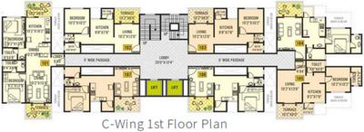 Project Image of 592.0 - 845.0 Sq.ft 1 BHK Apartment for buy in Alpine Aura