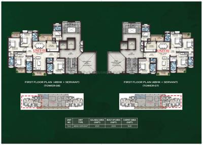 Project Image of 670.0 - 1645.0 Sq.ft 1 BHK Apartment for buy in Omaxe Cassia GH II Phase I