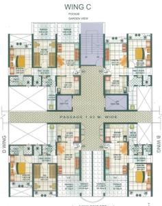 Project Image of 705.0 - 930.0 Sq.ft 1 BHK Apartment for buy in Deshmukh Paramount Park