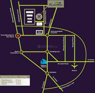 Project Image of 1500 Sq.ft 3 BHK Apartment / Flat for sale in Saravanampatty for Rs. 7000000