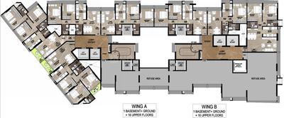 Project Image of 454.99 - 905.03 Sq.ft 1 BHK Apartment for buy in Gami And Jaydeep Elanza