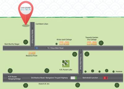 Project Image of 724.0 - 2950.0 Sq.ft 2 BHK Apartment for buy in Casagrand Luxus Apartments