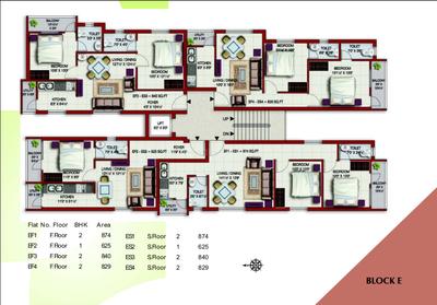 Project Image of 625.0 - 1288.0 Sq.ft 1 BHK Apartment for buy in Colorhomes Elite Enclave