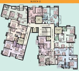 Project Image of 1500 Sq.ft 3 BHK Apartment / Flat for sale in Rajarhat for Rs. 6990000