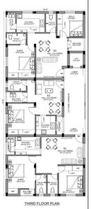 Hitech Royala Nagar Royal Tech Cluster Plan for 3rd Floor 1