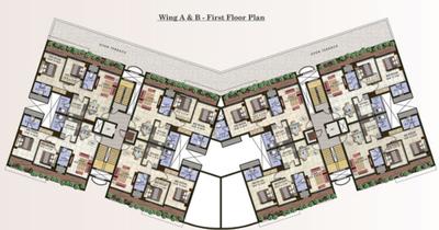 Project Image of 1200.0 - 1495.0 Sq.ft 2 BHK Apartment for buy in Ashoka Thousand Palms Phase 1