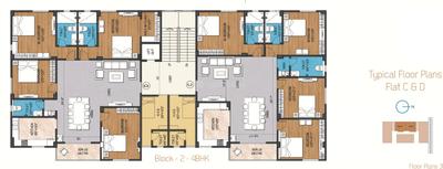 Project Image of 2280.0 - 2477.0 Sq.ft 4 BHK Apartment for buy in Vishwakarma Park View Residency