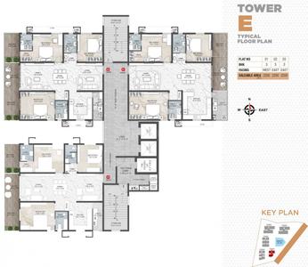 Project Image of 2200.0 - 4150.0 Sq.ft 3 BHK Apartment for buy in Trishala Trilok