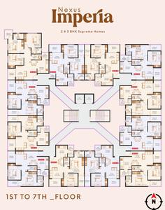 Project Image of 630.0 - 851.0 Sq.ft 2 BHK Apartment for buy in Sereno Nexus Imperia