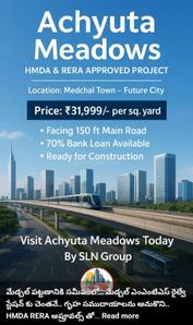 Project Image of 1264.22 - 4753.56 Sq.ft Residential Plot Plot for buy in Sri Achyuta Meadows