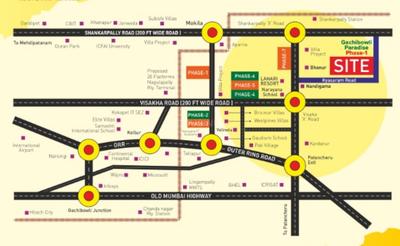 Project Image of 1485.0 - 3600.0 Sq.ft Residential Plot Plot for buy in SRR Gachibowli Paradise Phase 1