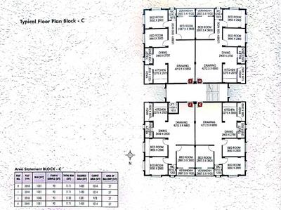 Project Image of 878.0 - 1638.0 Sq.ft 2 BHK Apartment for buy in Sristi Happy Ville