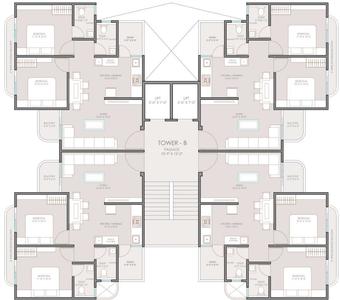 Project Image of 769.0 - 772.0 Sq.ft 3 BHK Apartment for buy in Samanvay Symphony