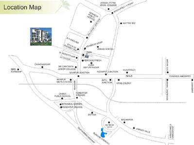 Project Image of 0.0 - 1171.0 Sq.ft 2 BHK Apartment for buy in Sai Vennela Wind Flower