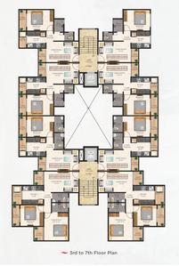 Project Image of 378.0 - 450.0 Sq.ft 1 BHK Apartment for buy in Walekar Dynasty