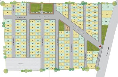 Hari Darshan Row House Layout Plan 1