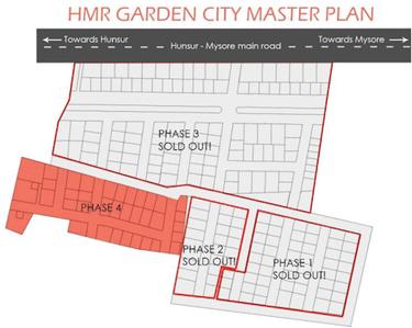Project Image of 1200.0 - 1500.0 Sq.ft Residential Plot Plot for buy in Chamundeshwari HMR Garden City Phase 4
