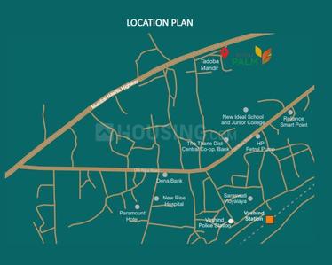 Project Image of 333.9 - 521.51 Sq.ft 1 BHK Apartment for buy in Buildcon Royal Palm Building 1 And Building 3