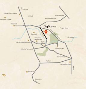Project Image of 1700 Sq.ft 3 BHK Apartment / Flat for sale in Pimple Nilakh for Rs. 23500000