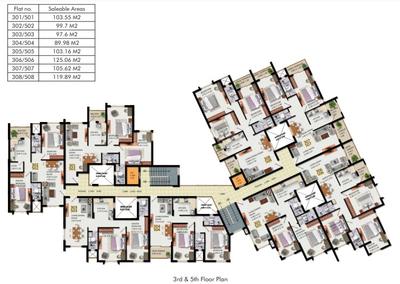Project Image of 944.32 - 1346.13 Sq.ft 2 BHK Apartment for buy in Sarthak Townpark