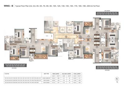 Project Image of 1137.0 - 1608.0 Sq.ft 3 BHK Apartment for buy in Twilight
