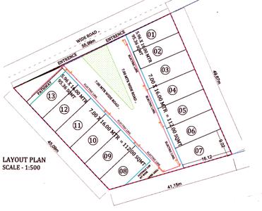 Ashirwad Lotus Villa Layout Plan 1