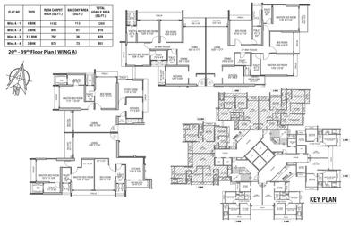 Project Image of 675.54 - 1310.61 Sq.ft 2 BHK Apartment for buy in Gundecha Rexon Suites Phase I