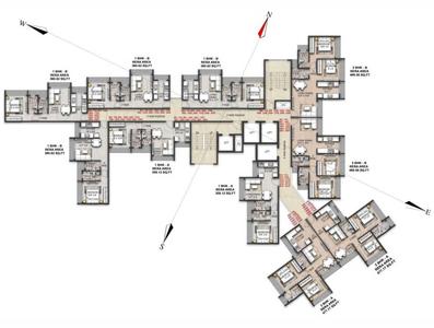 Project Image of 358.12 - 499.55 Sq.ft 1 BHK Apartment for buy in Shraddha Peninsula