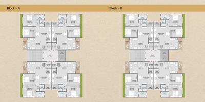 Project Image of 701.16 - 853.36 Sq.ft 2 BHK Apartment for buy in Kriya Shree Ram Aries