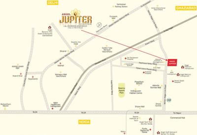 Project Image of 1575 Sq.ft 3 BHK Apartment / Flat for sale in Indirapuram for Rs. 13800000