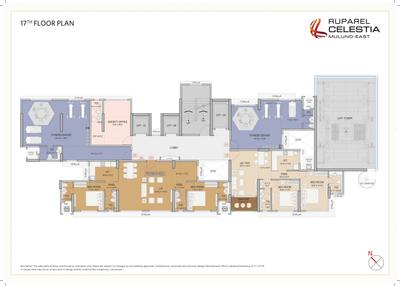 Project Image of 414.41 - 828.0 Sq.ft 1 BHK Apartment for buy in Ruparel Celestia