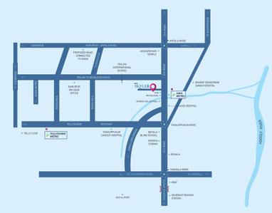 Project Image of 917.0 - 1243.0 Sq.ft 3 BHK Apartment for buy in DTC Skyler