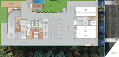 Project Image of 1945 Sq.ft 3 BHK Apartment / Flat for sale in Bopal for Rs. 8300000