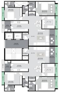 Project Image of 913.96 - 1161.96 Sq.ft 3 BHK Apartment for buy in Shreeji Two Phase 2