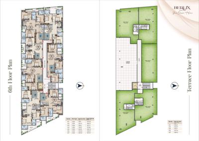 Project Image of 990.0 - 1858.0 Sq.ft 2 BHK Apartment for buy in Berlin By R R Homes