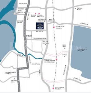 Project Image of 901.0 - 1105.0 Sq.ft 3 BHK Apartment for buy in Wadhwa Anmol Fortune II