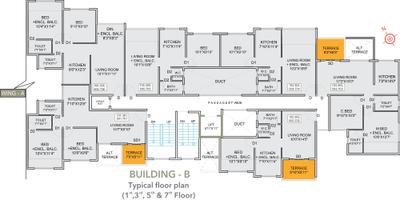 Project Image of 447.0 - 613.0 Sq.ft 1 BHK Apartment for buy in Ravitej