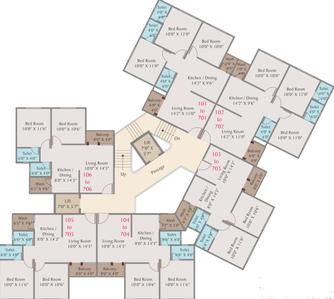 Project Image of 548.74 - 722.9 Sq.ft 2 BHK Apartment for buy in Icon Sunrise Residency