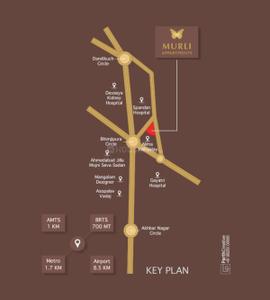 Project Image of 576.95 - 630.23 Sq.ft 2 BHK Apartment for buy in Heena Murli Appartment
