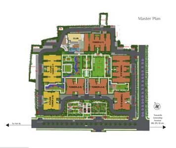 Project Image of 1800.0 - 2400.0 Sq.ft 3 BHK Apartment for buy in Assotech World Avenue 07
